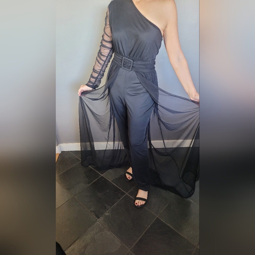 Black, dressy party jumper